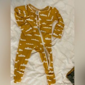 Larkspur Baby Company 0-3 month Convertible Footed Romper